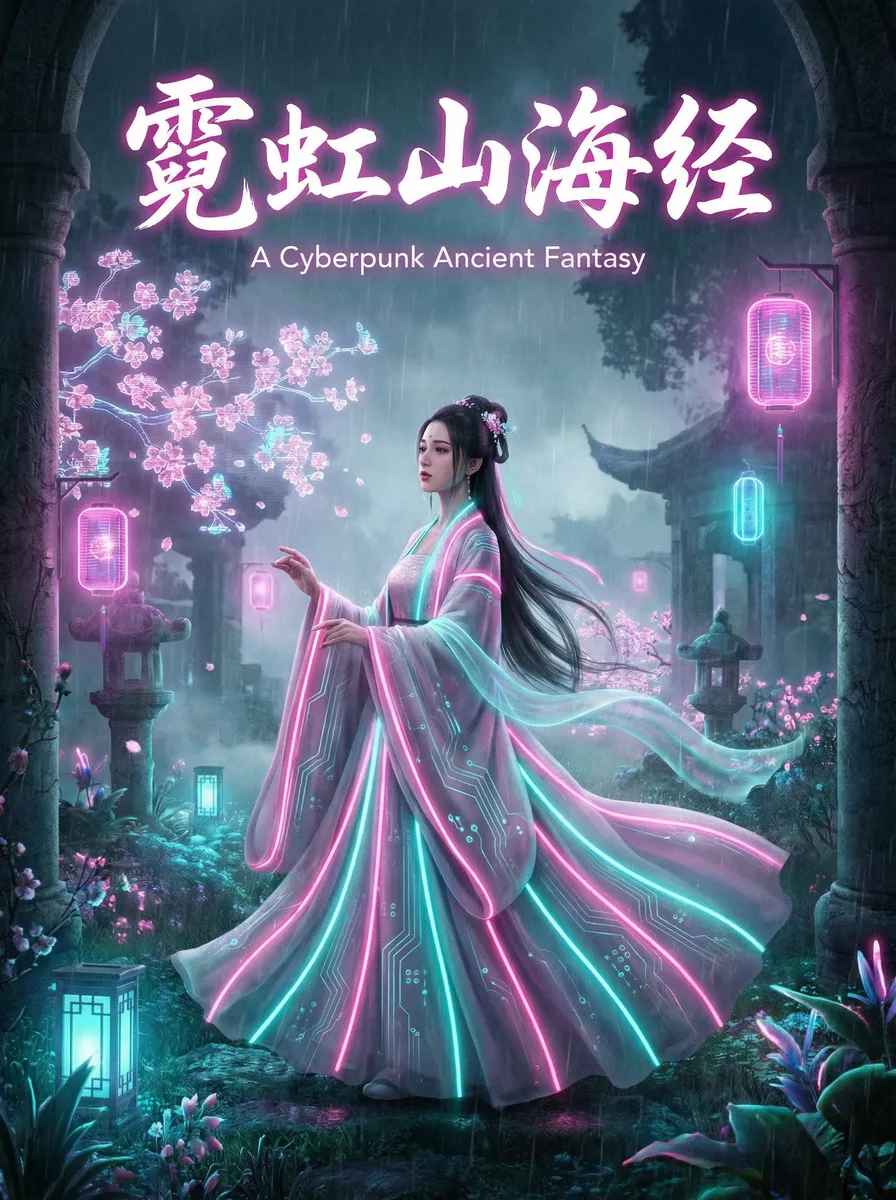 年轻的妈妈4中文字线观高清4 古风奇缘短剧 - 霓虹山海经海报